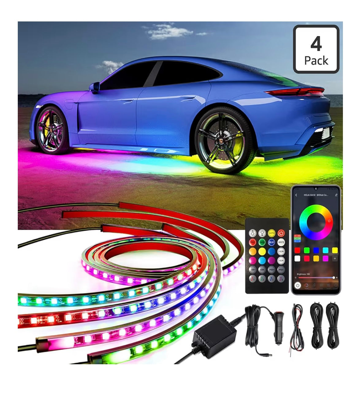 Automobile Led chassis lamp